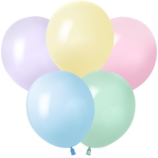 Шар (5''/13 см), Ассорти, макарунс, 100 шт.