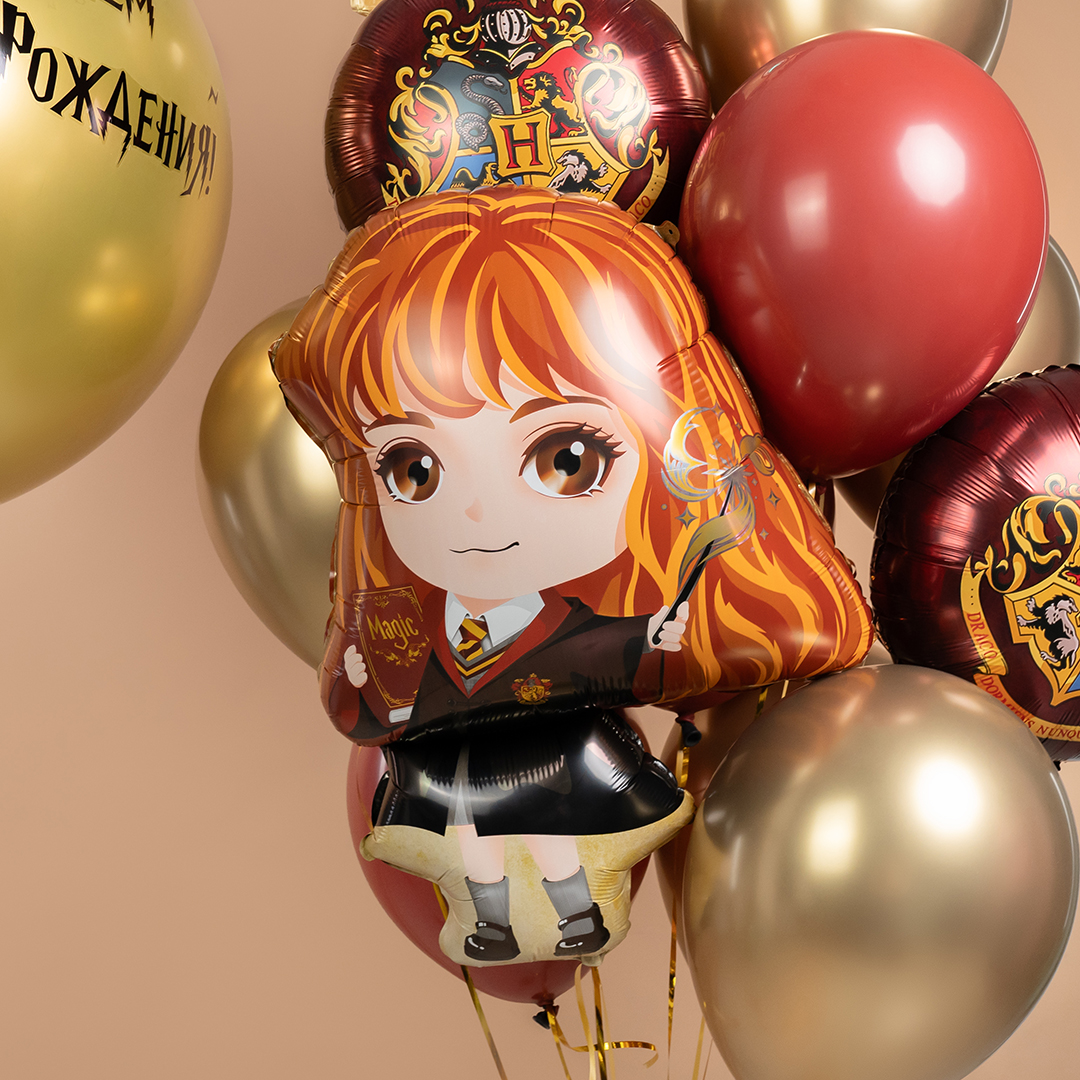 Шар (31''/79 см) Фигура, Маленькая Волшебница, 1 шт. в уп.