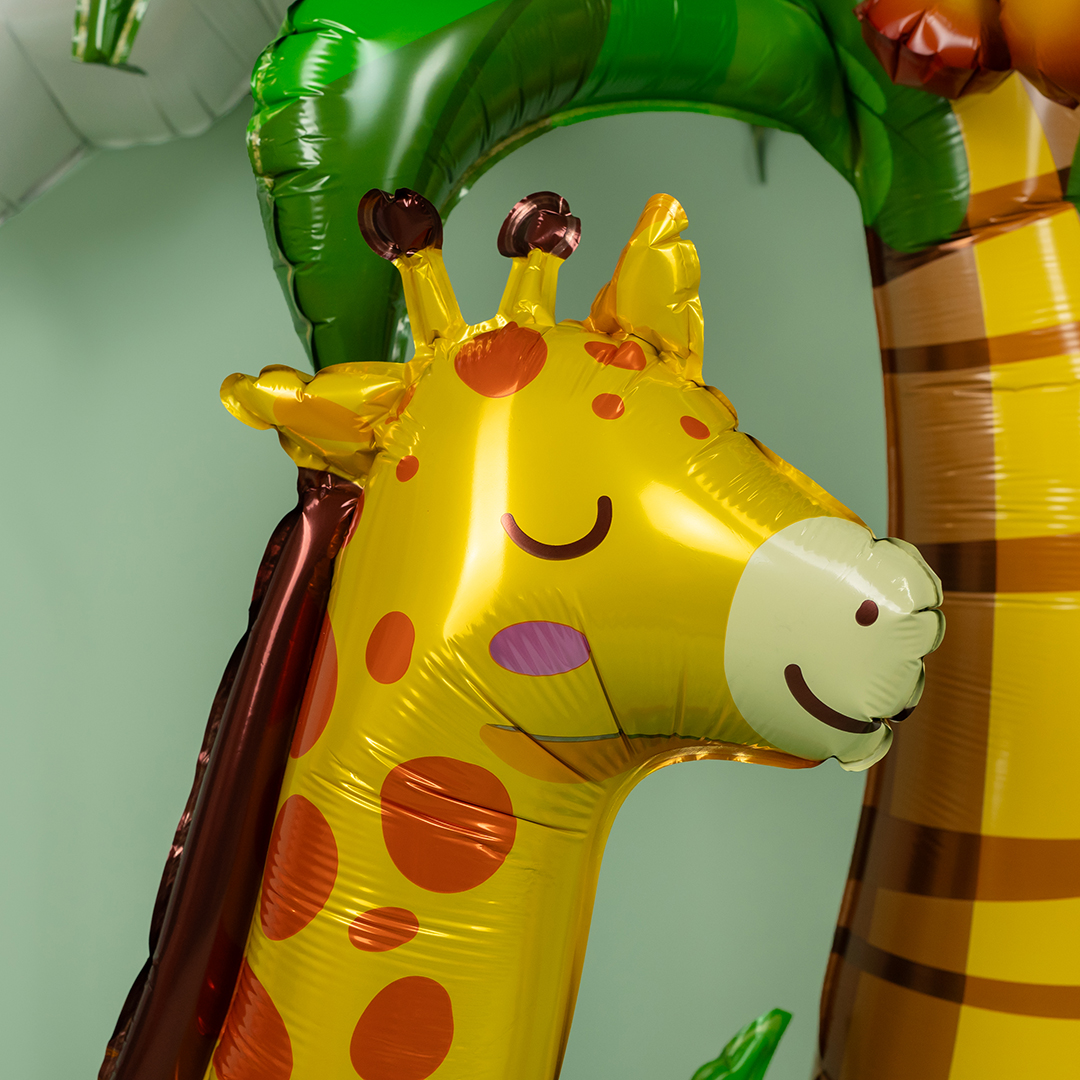 Шар 3D (28''/71 см) Фигура, Жираф, 1 шт. в уп.