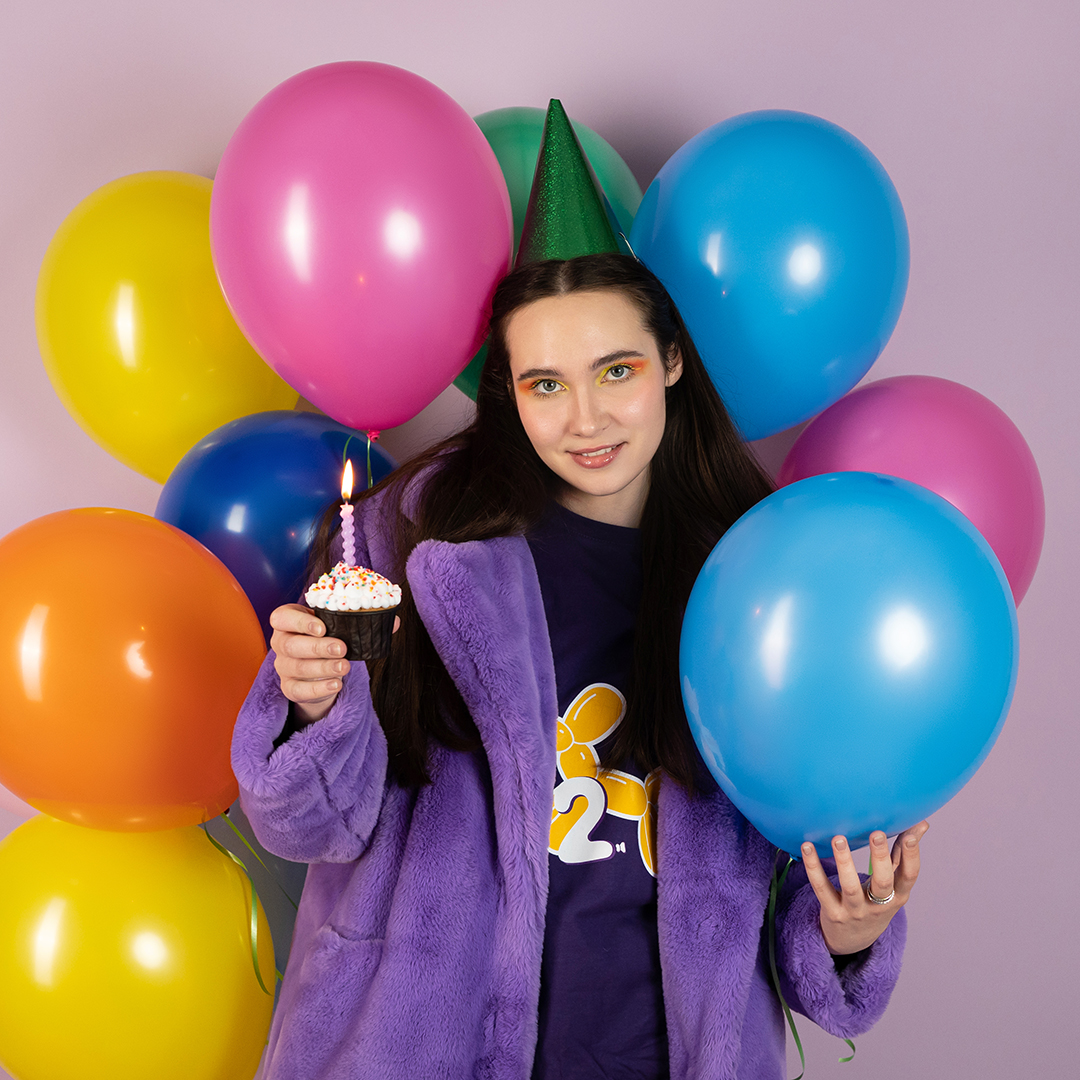 Шар (12''/30 см) Желтый, пастель, 100 шт.