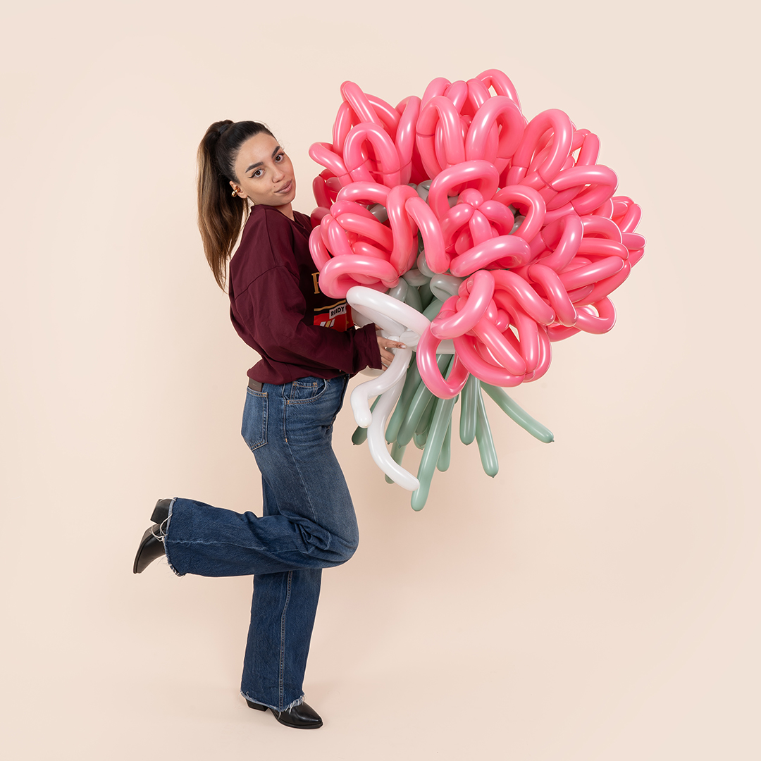 Шар (2''/5 см) ШДМ, Розовая роза (011), пастель, 100 шт.