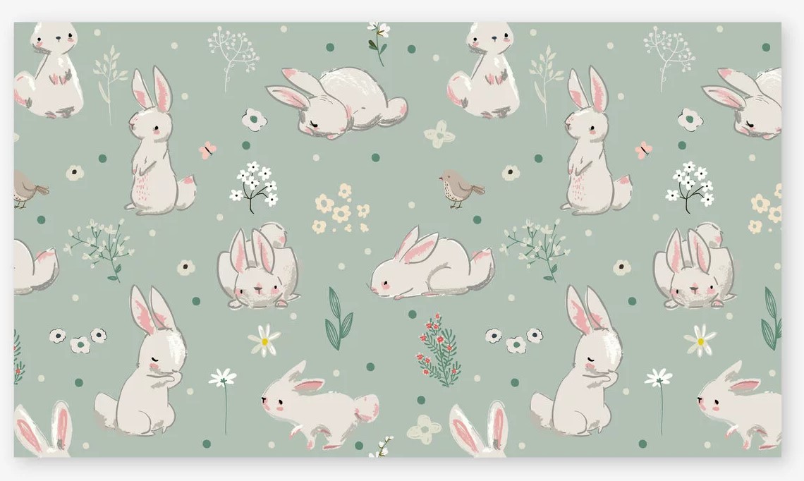 Конверты для денег, Зайчата, 5 шт.