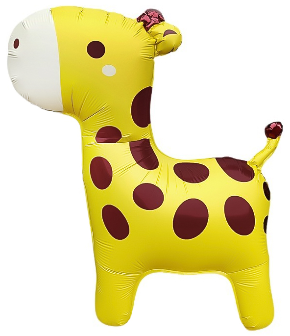 Шар 3D (24''/61 см) Фигура, Жираф, 1 шт.