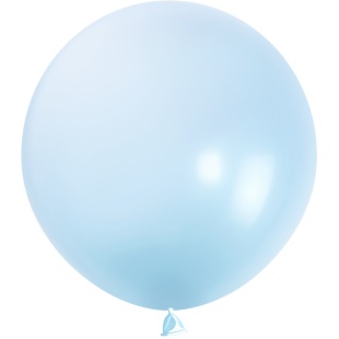 Шар (36''/91 см), Воздушно-голубой, макарунс, 3 шт.