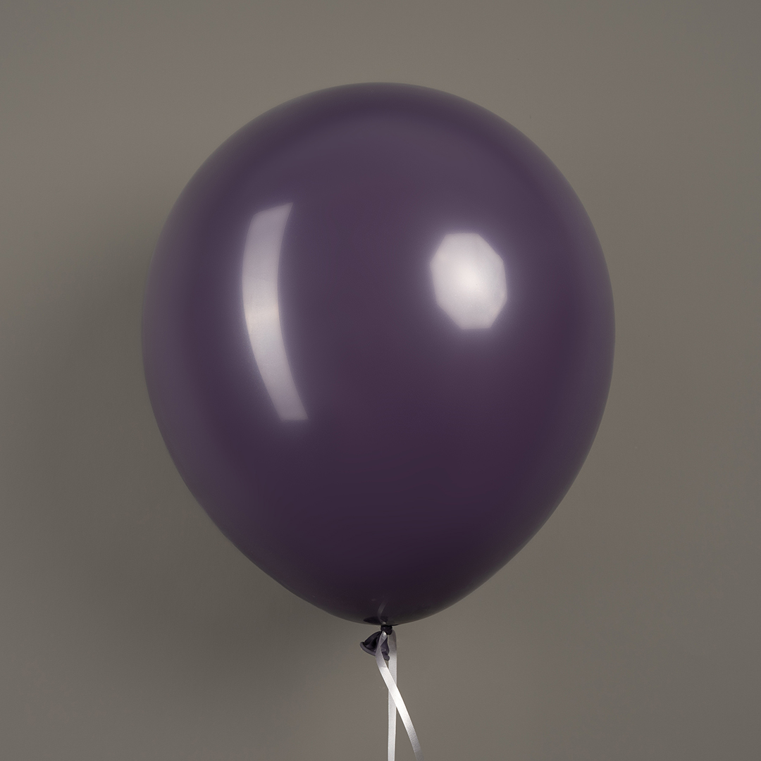 Шар (12''/30 см) Фиолетовая глициния, пастель ретро, 100 шт.