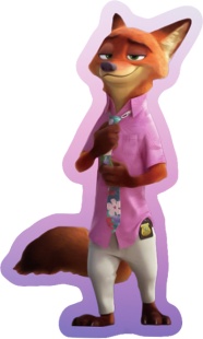 Шар (36''/91 см) Фигура, Мистер Лис, 1 шт.