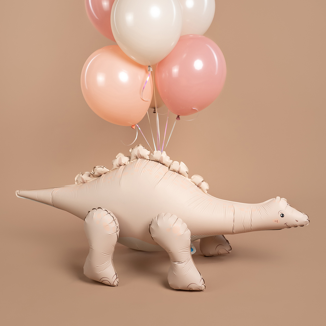 Шар 3D (44''/112 см) Фигура, Динозавр Стегозавр, Сатин, 1 шт. в уп.