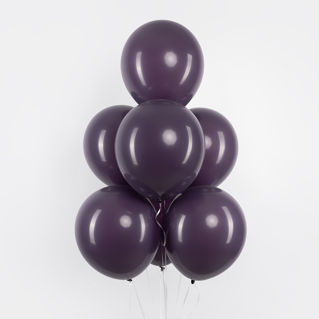 Шар (12''/30 см) Фиолетовая глициния, пастель ретро, 100 шт.