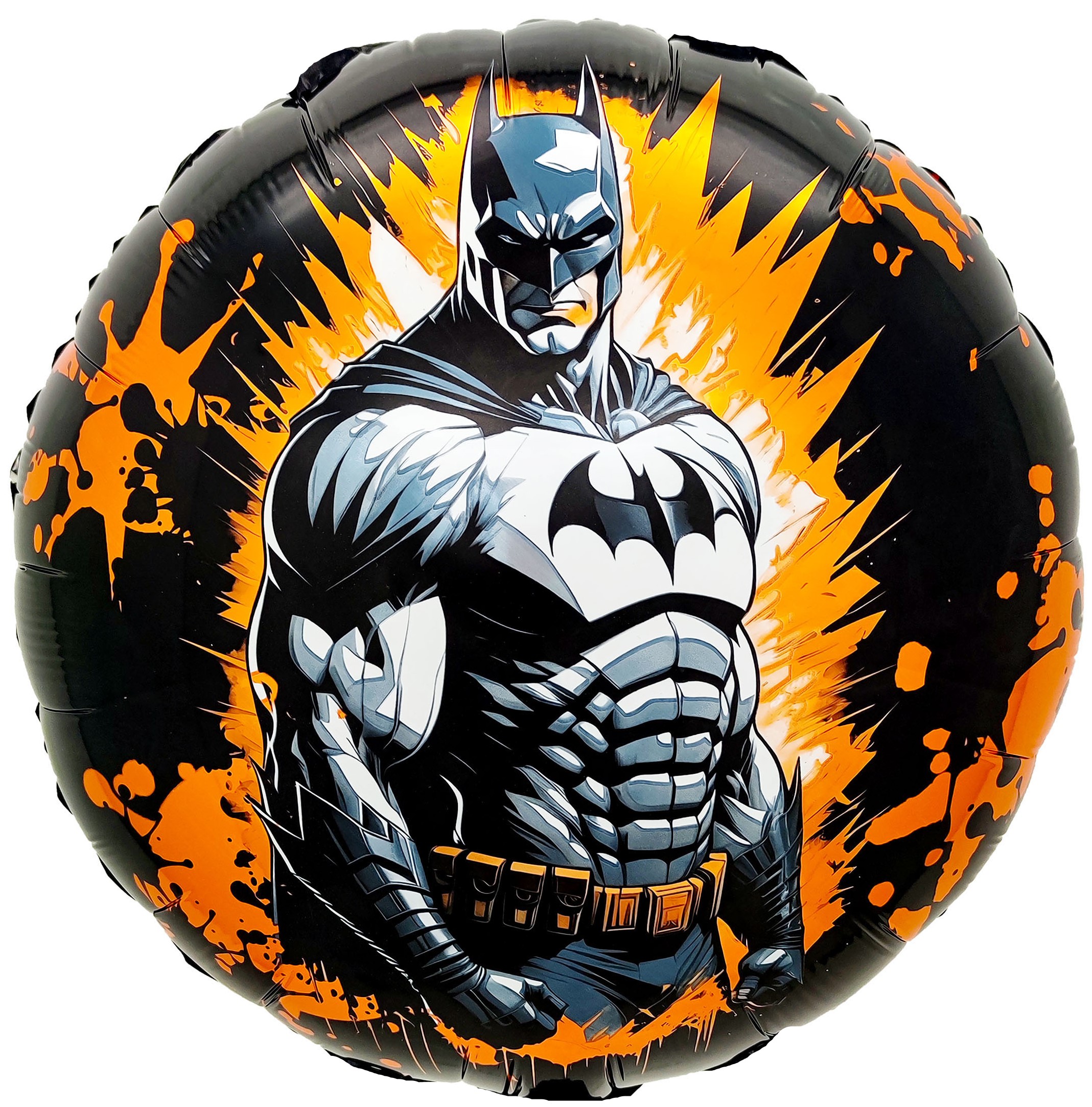 Шар (18''/46 см) Круг, Бэтмен, Дизайн №4, 1 шт. в уп.