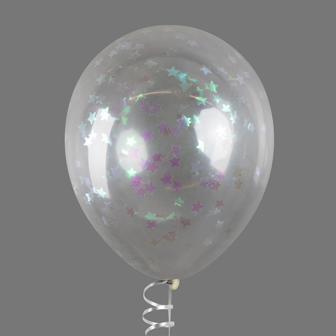 Конфетти фольга Звезда, Перламутр, Хамелеон, 1,5 см, 50 г.