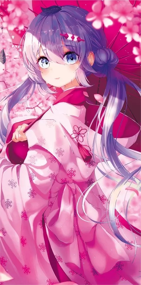 Конверты для денег, Девушка с зонтиком (аниме), 10 шт.