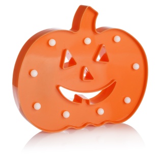 Световая фигура Тыква, 21,4*25*3,4 см. Оранжевый, 1 шт.