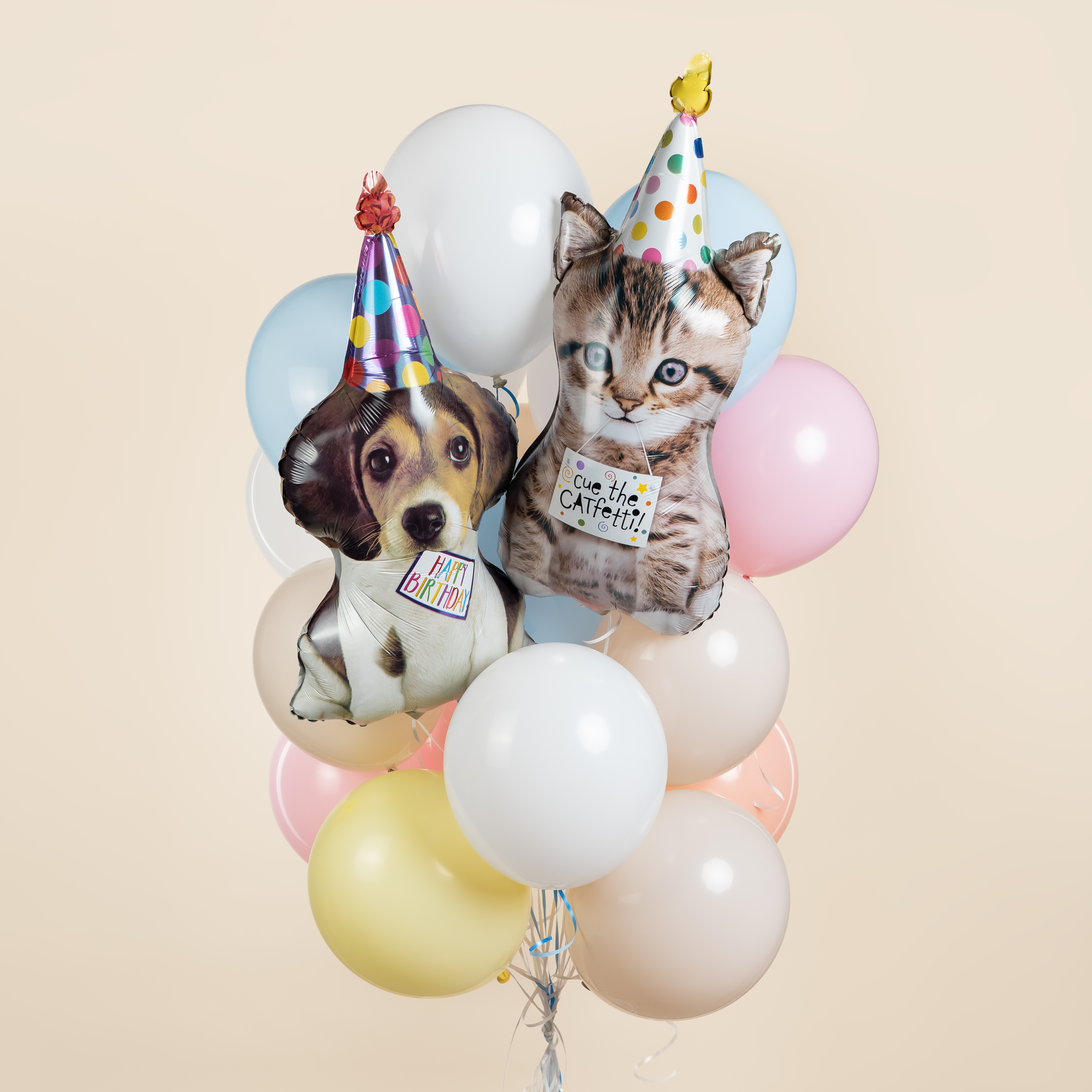 Шар (30''/76 см) Фигура, Щенок в колпачке, 1 шт. в уп.