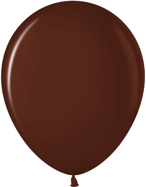 Шар (10''/25 см) Шоколадный (442), пастель, 100 шт.