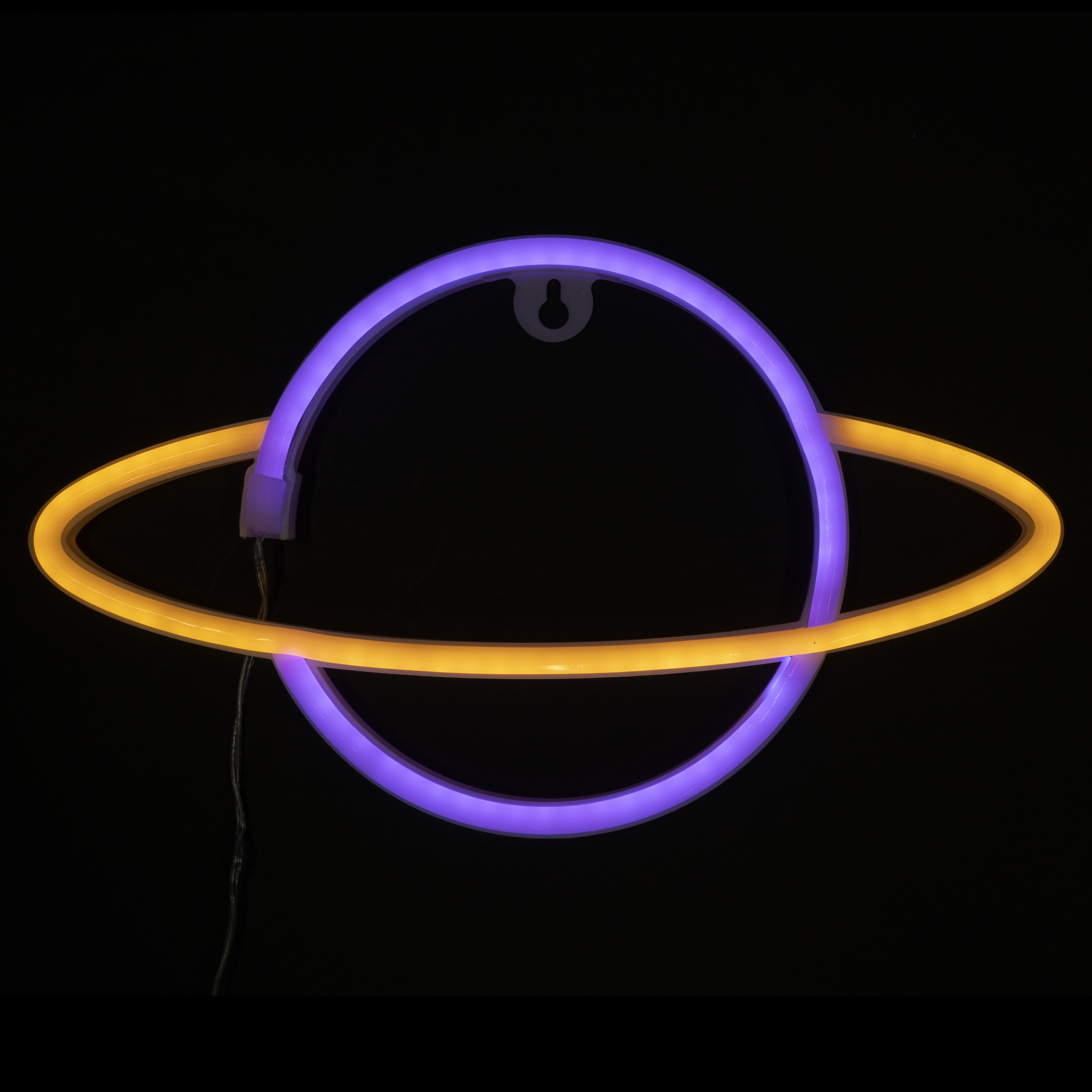 Световая фигура Юпитер, 17*30 см. Сиреневый/Желтый, 1 шт.