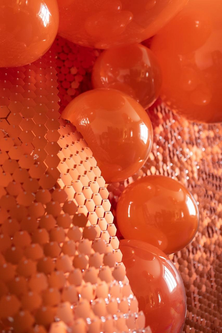 Шар (24''/61 см) Сфера, Deco Bubble (синяя упаковка), Прозрачный, Кристалл, 10 шт. в уп.
