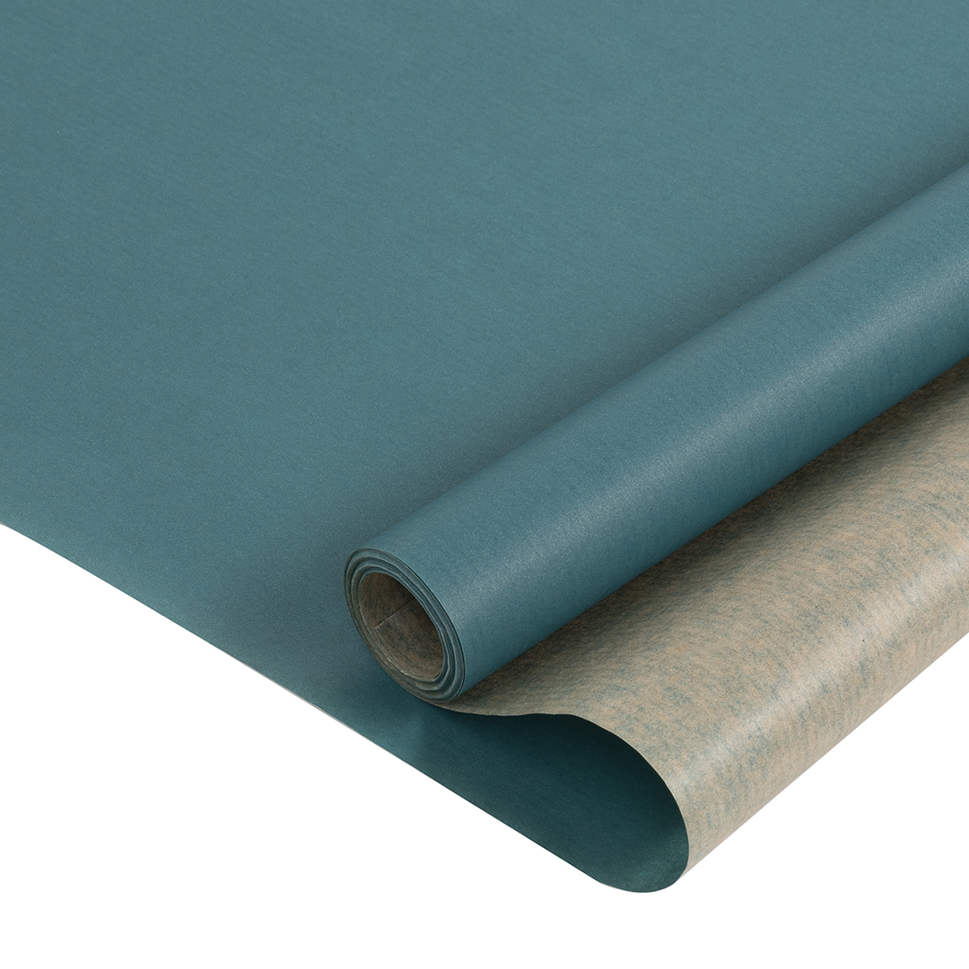 Упаковочная бумага, Крафт 40гр (0,68*10 м) Изумруд, 1 шт.