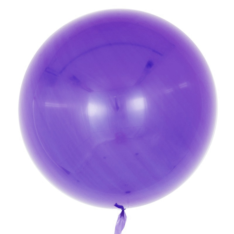 Шар (18''/46 см) Сфера, Deco Bubble, Сиреневый, Глянец, 1 шт.