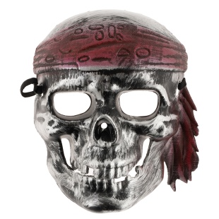 Карнавальная маска, Пират, 21,5*16 см, 1 шт. 