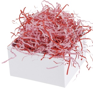 Наполнитель для коробок, бумага, Розовый микс, 50 г.