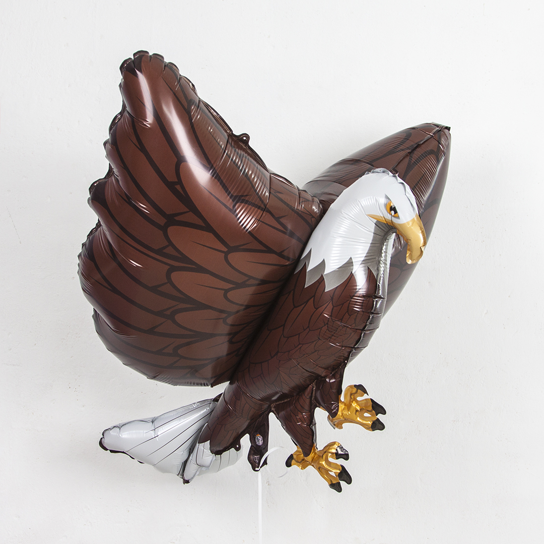 Шар (33''/84 см) Фигура, 3D, Белоголовый орел, 1 шт.