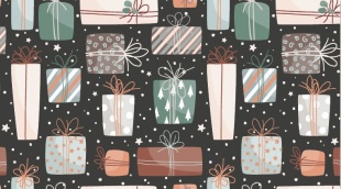 Конверты для денег, Новогодние подарки, 5 шт.