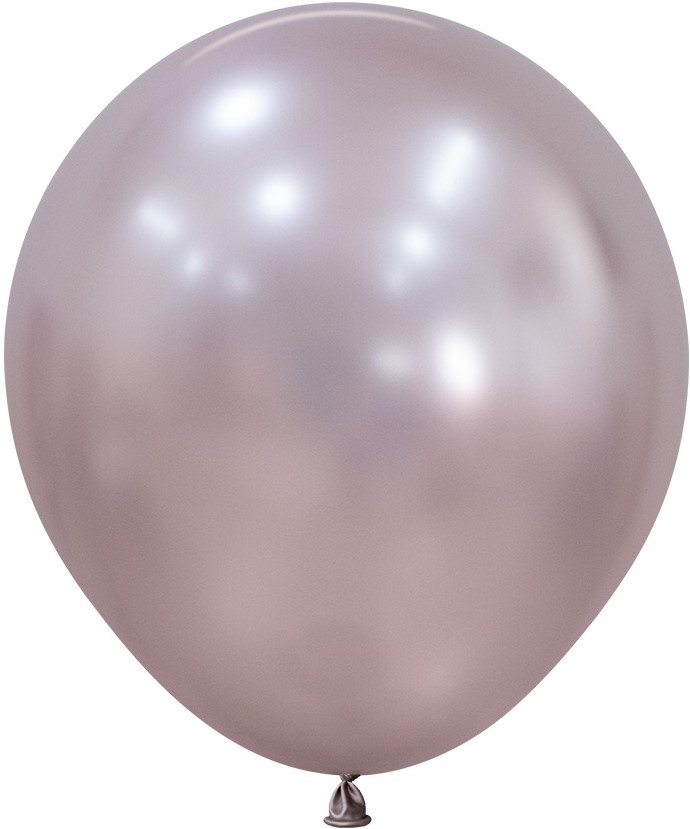 Шар (18''/46 см), Розовый цветок (809), шелк, 6 шт.