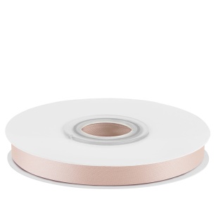 Лента атласная (0,7 см*22,85 м) Кремовый, 1 шт.