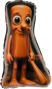 Шар (28''/71 см) Фигура, Бейсбольная бита, 1 шт.