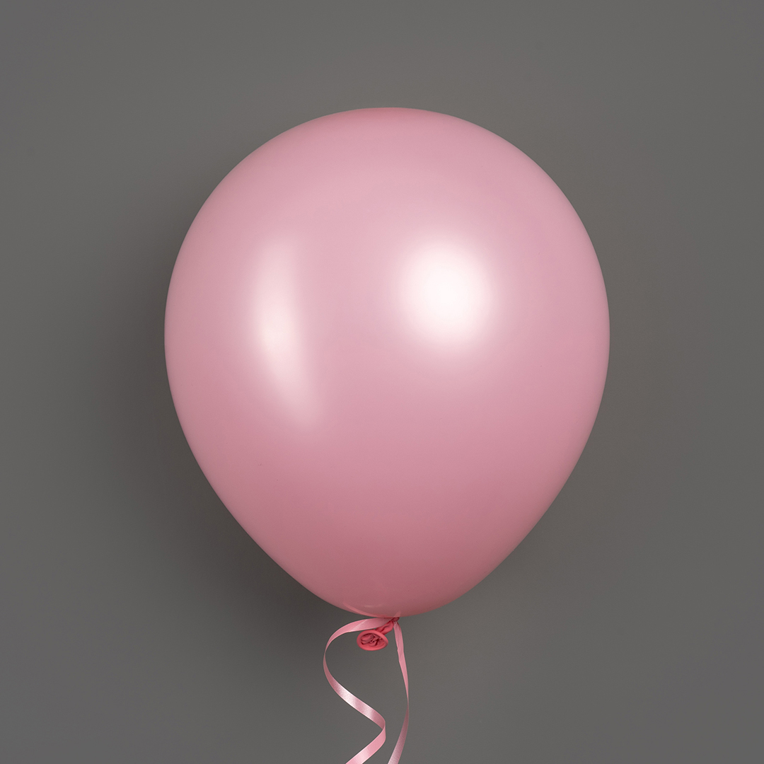 Шар (10''/25 см), Розовый коралл, лайт, макарунс, 100 шт.