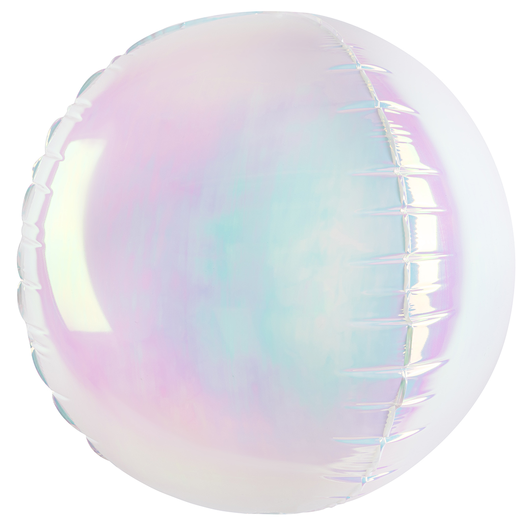 Шар 3D (22''/56 см) Сфера, Жемчужный, Хамелеон, 1 шт. в уп.