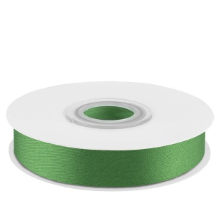 Лента атласная (1,2 см*22,85 м) Изумрудно-зеленый, 1 шт.