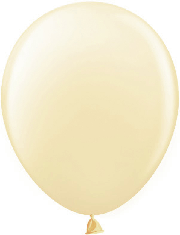 Шар (12''/30 см), Неаполитанский желтый, макарунс, 100 шт.