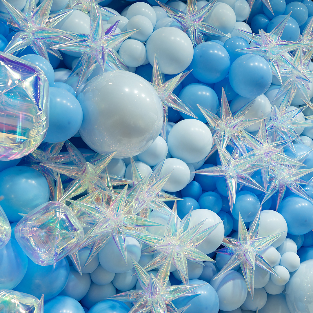 Шар 3D (32''/81 см) Сфера, Зеркальный, Хамелеон, 1 шт. в уп.