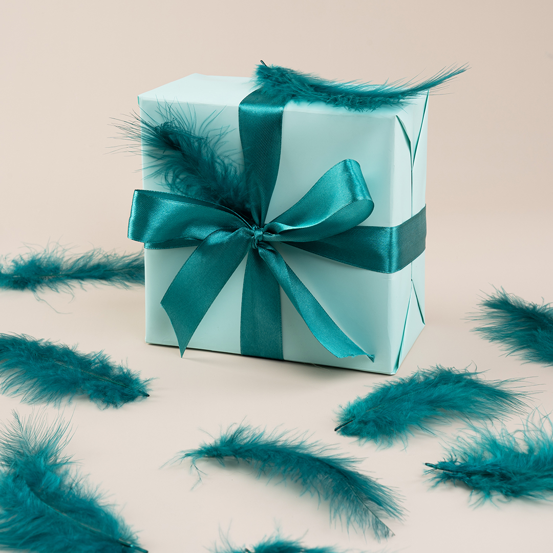 Перья, Премиум, Изумруд, 12-15 см, 30 шт.