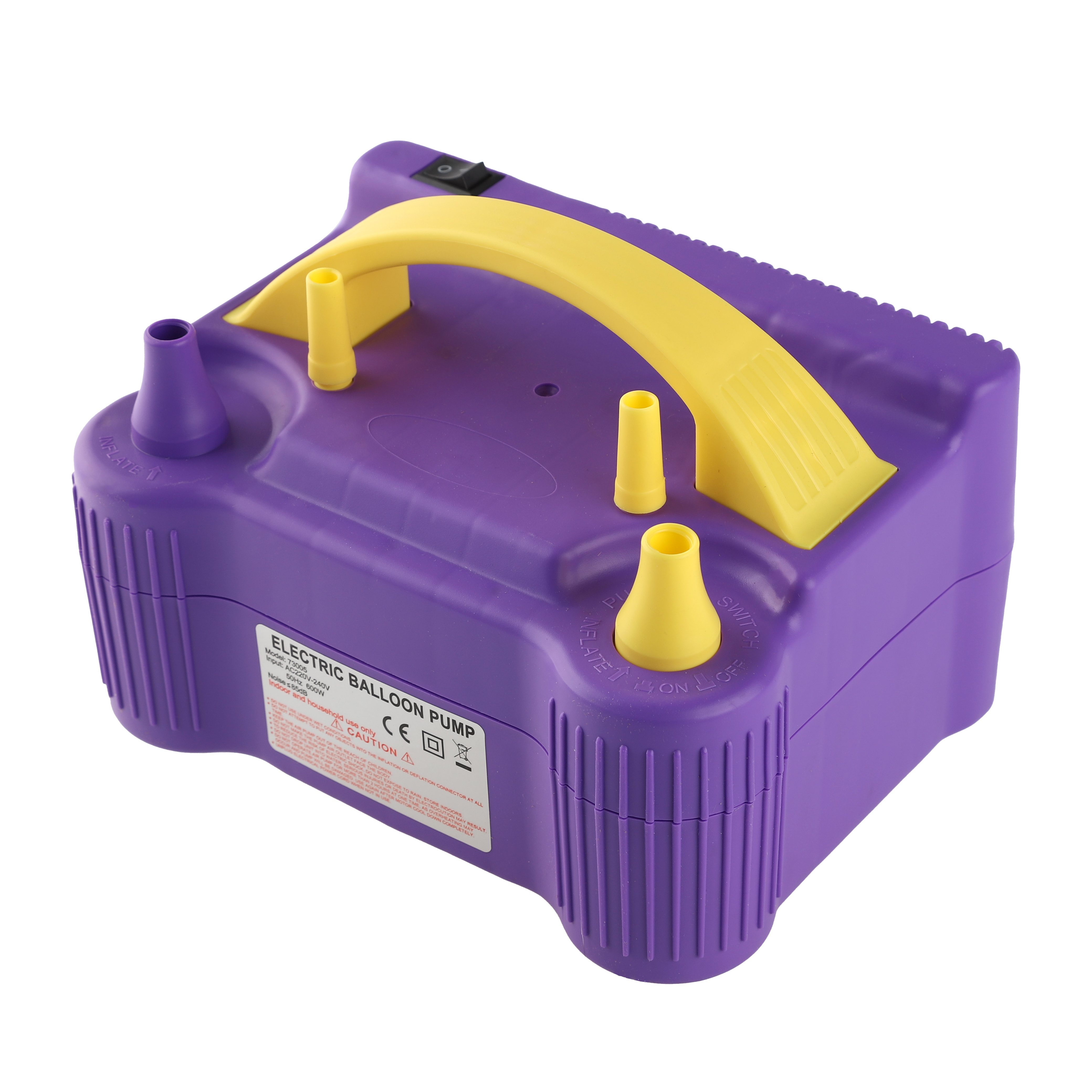 Компрессор, Оптимум, Сиреневый/Желтый, 600 ватт, 1 шт.