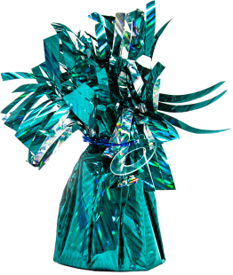 Грузик Конус, Бирюзовый, Металлик, 12 шт.