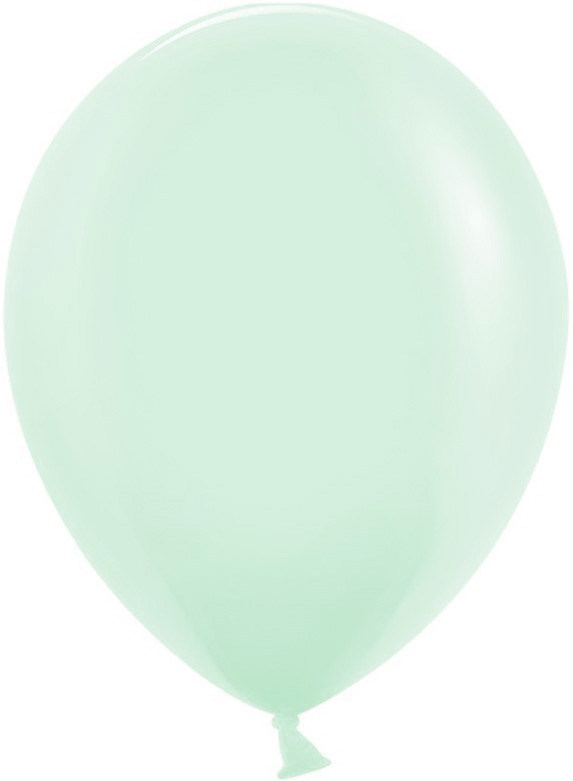 Шар (12''/30 см), Мятное счастье, макарунс, 100 шт.