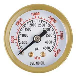 Манометр для оборудования, 1 шт.