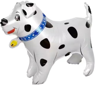 Шар (23''/58 см) Фигура 3D, Далматинец, 1 шт. в уп.