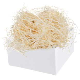 Наполнитель для коробок, бумага, Ванильно-кремовый, 50 г.