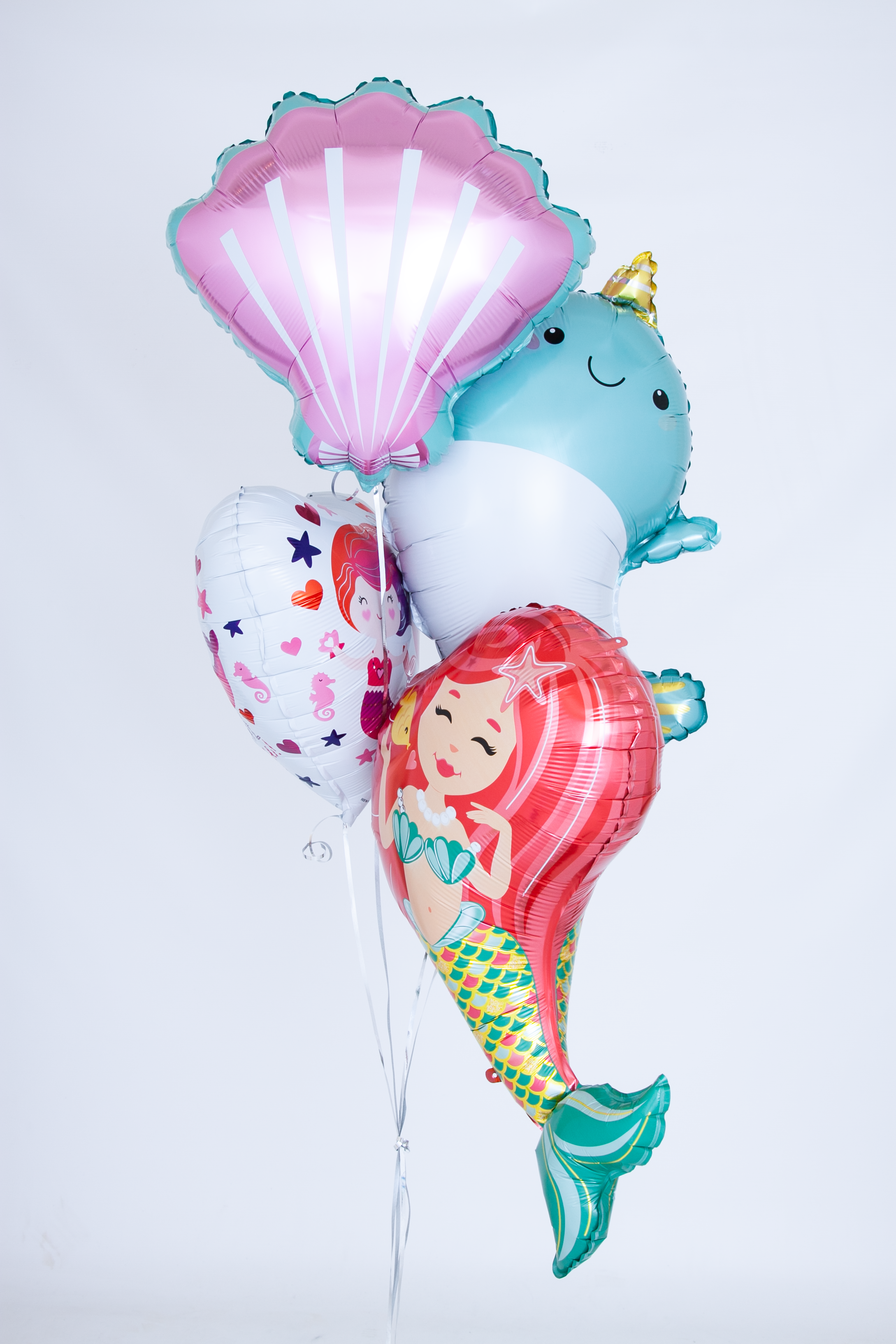 Шар (20''/51 см) Фигура, Морская ракушка, Розовый, 1 шт.