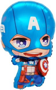 Шар (30''/76 см) Фигура, Мститель Капитан, 1 шт. в уп.