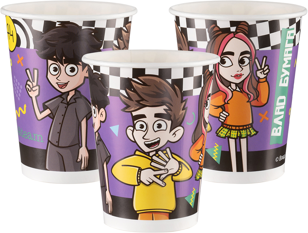 Стаканы (250 мл) Влад А4, 6 шт.