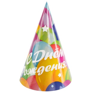 Колпаки, Воздушные шары, 6 шт. в упак. 