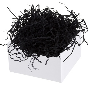 Наполнитель для коробок, бумага, Черный, 50 г.
