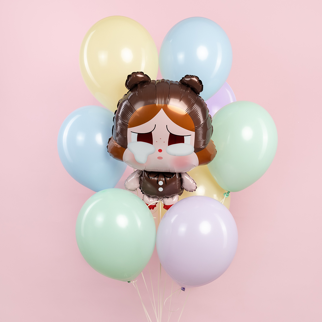 Шар (28''/71 см) Фигура, Кукла Плакса, Медвежонок, 1 шт.