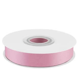 Лента атласная (1,2 см*22,85 м) Розовый, 1 шт.