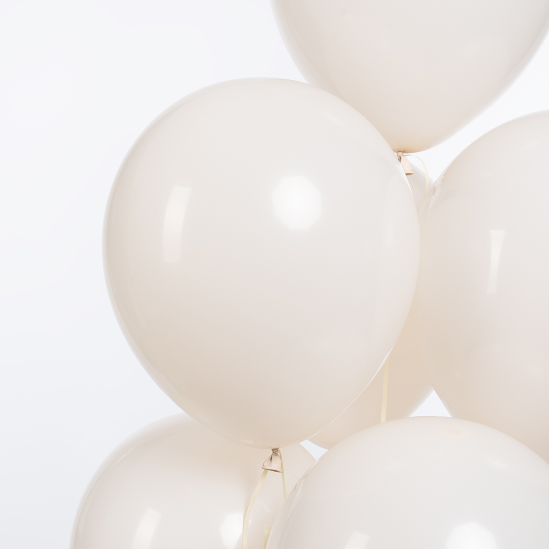 Шар (12''/30 см), Кремовый, пастель ретро, 100 шт.