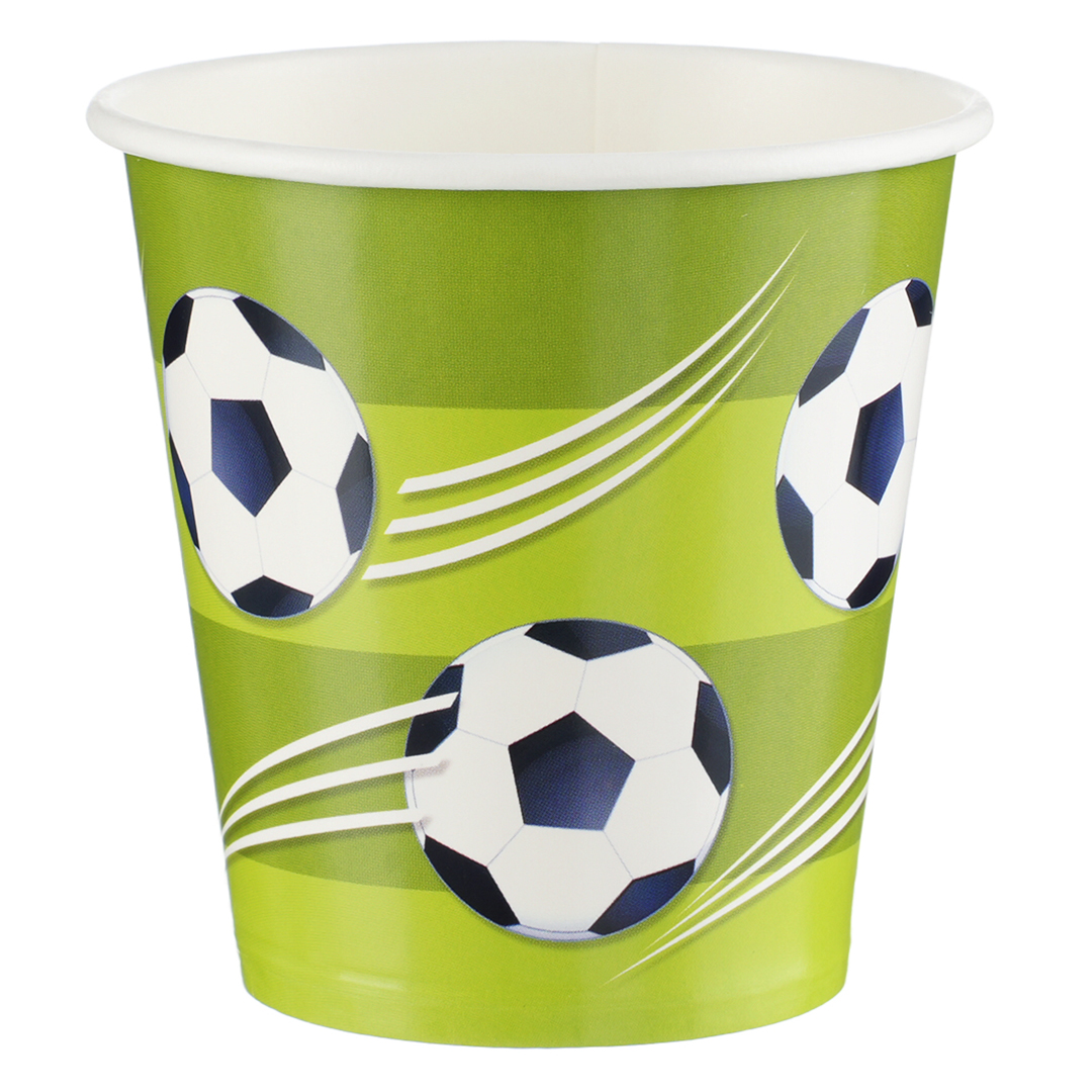 Стаканы (250 мл) Футбол, 6 шт.
